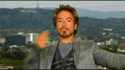 R Downey Jr kisses