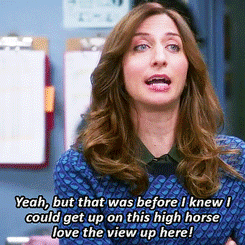 Brooklyn99Insider-Gina-Chelsea Peretti-High Horse 1