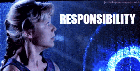 trex responsibility adulting sucks fear